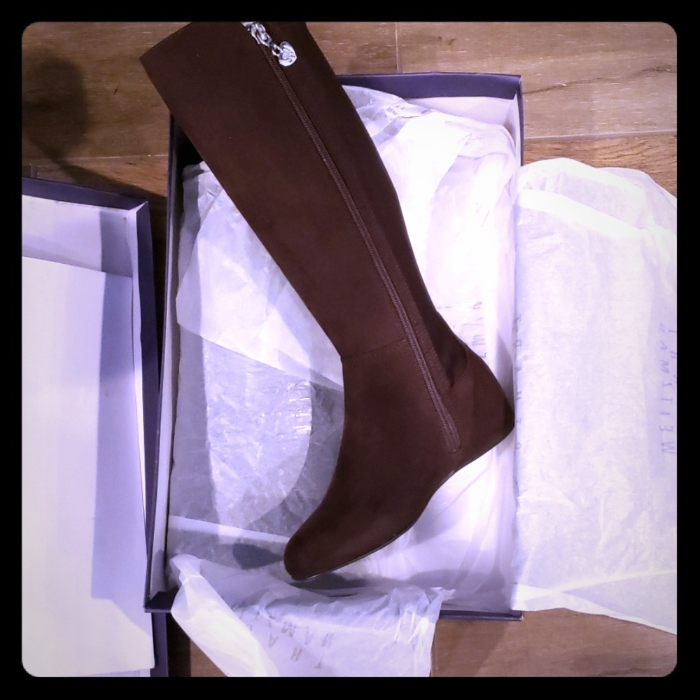 Girls size 1 Stuart Weitzman Brown Boots